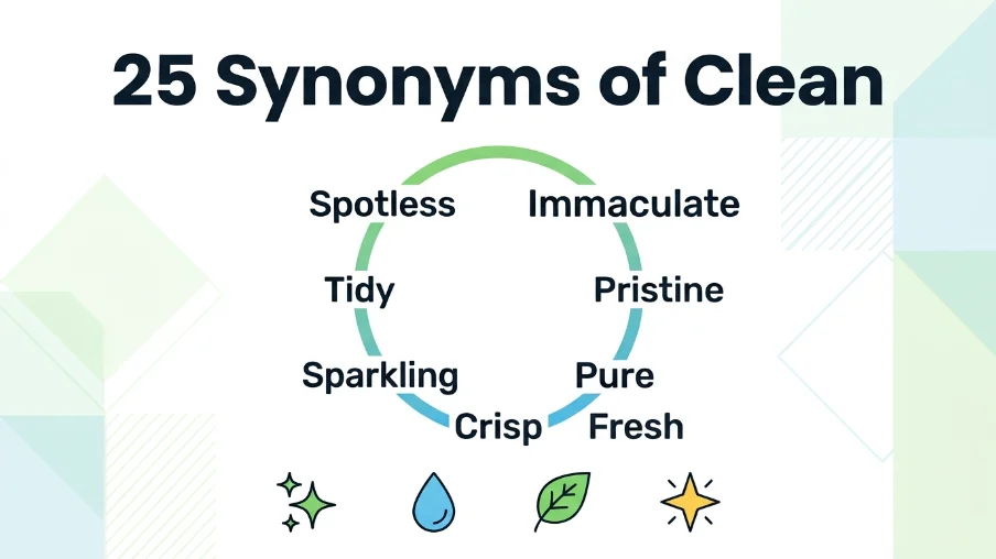 Synonyms of Clean