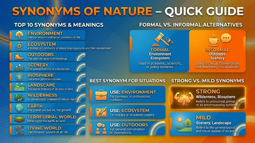 nature of synonym