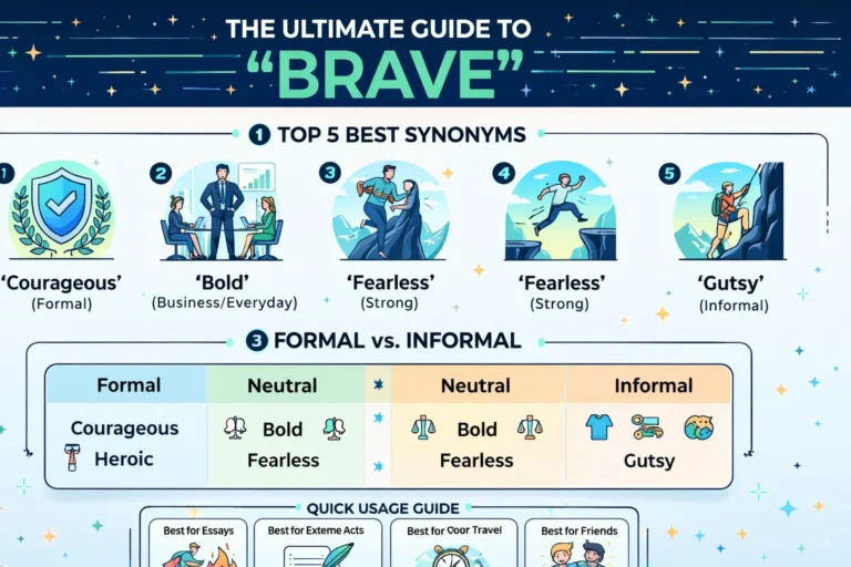 synonym of brave