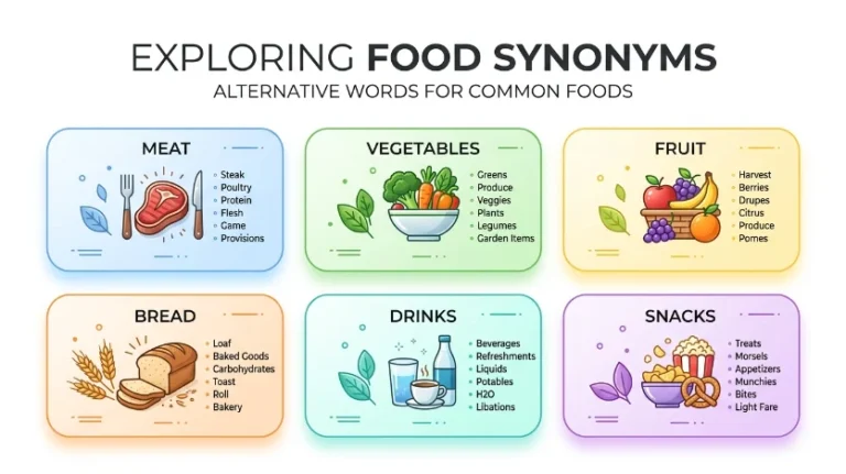 synonym of food