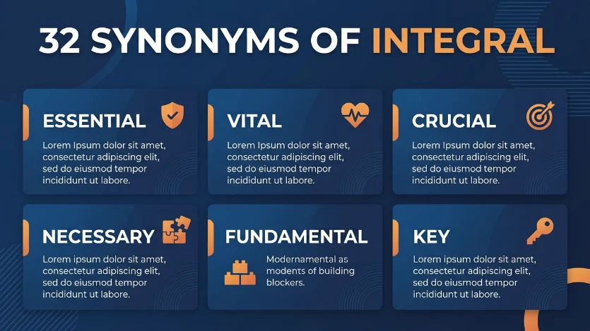 synonym of integral