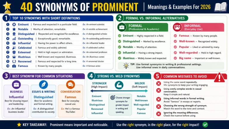 synonym of prominent