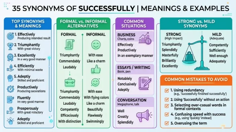 synonym of successfully
