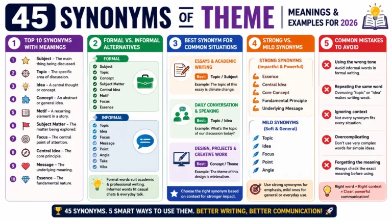 synonym of theme