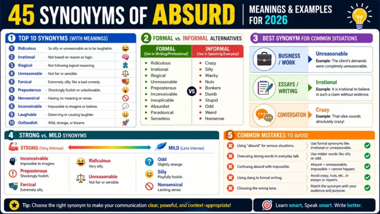 synonym of absurd