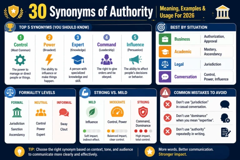 synonym of authority