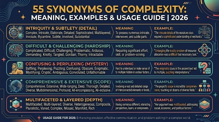 synonym of complexity