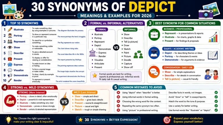 synonym of depict