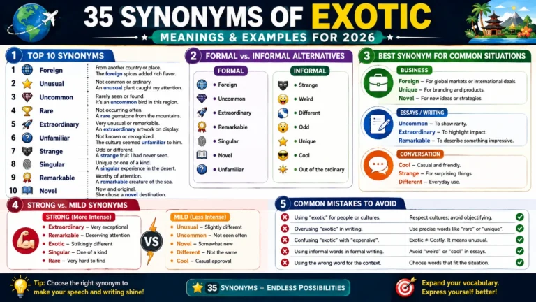 synonym of exotic