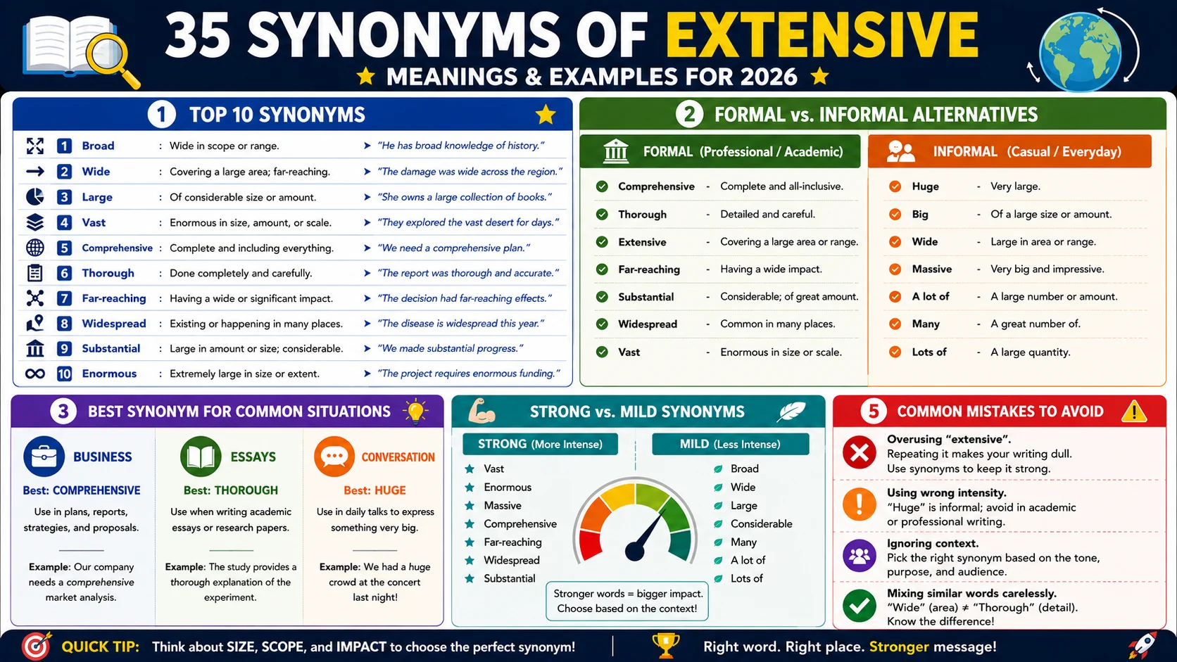 synonym of extensive
