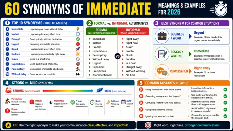 synonym of immediate
