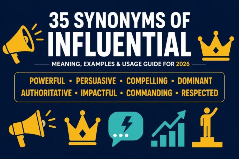 synonym of influential