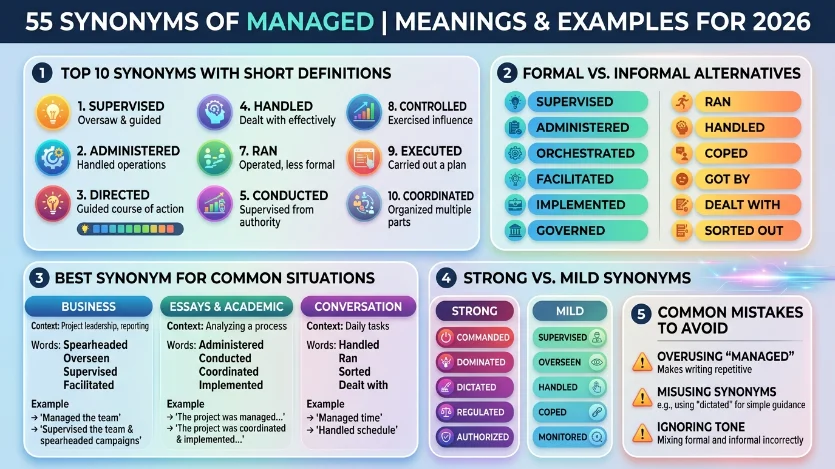 synonym of managed