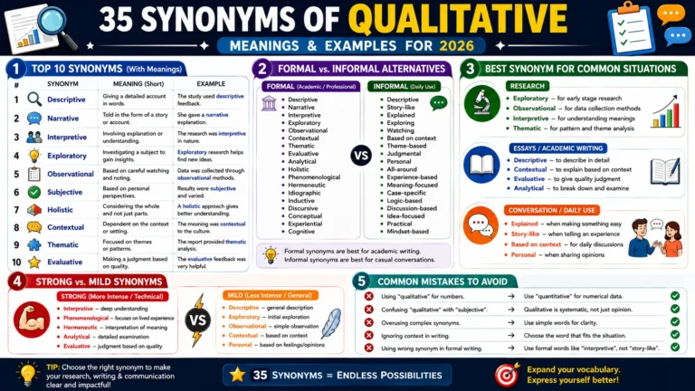 synonym of qualitative