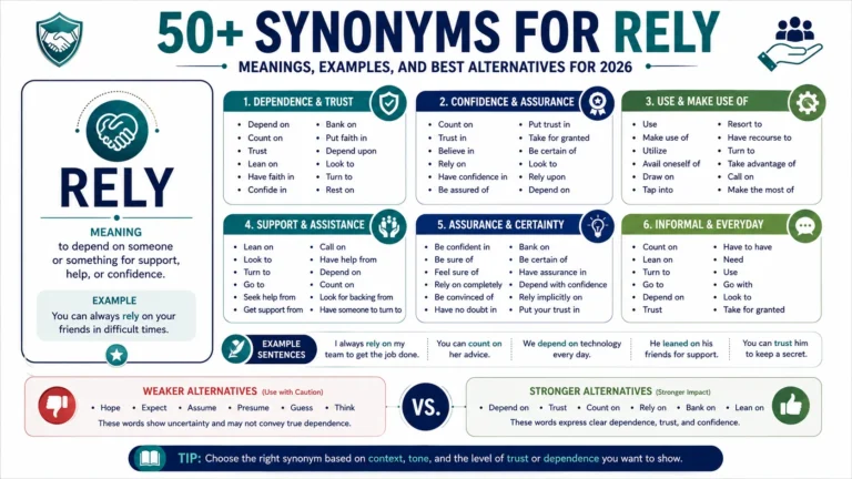 synonym of rely