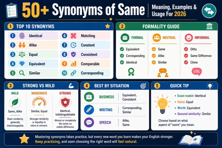 synonym of same