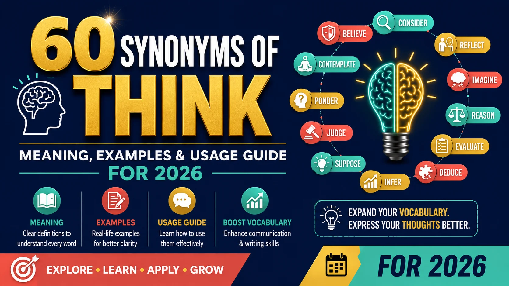 synonym of think