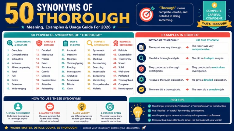 synonym of thorourgh