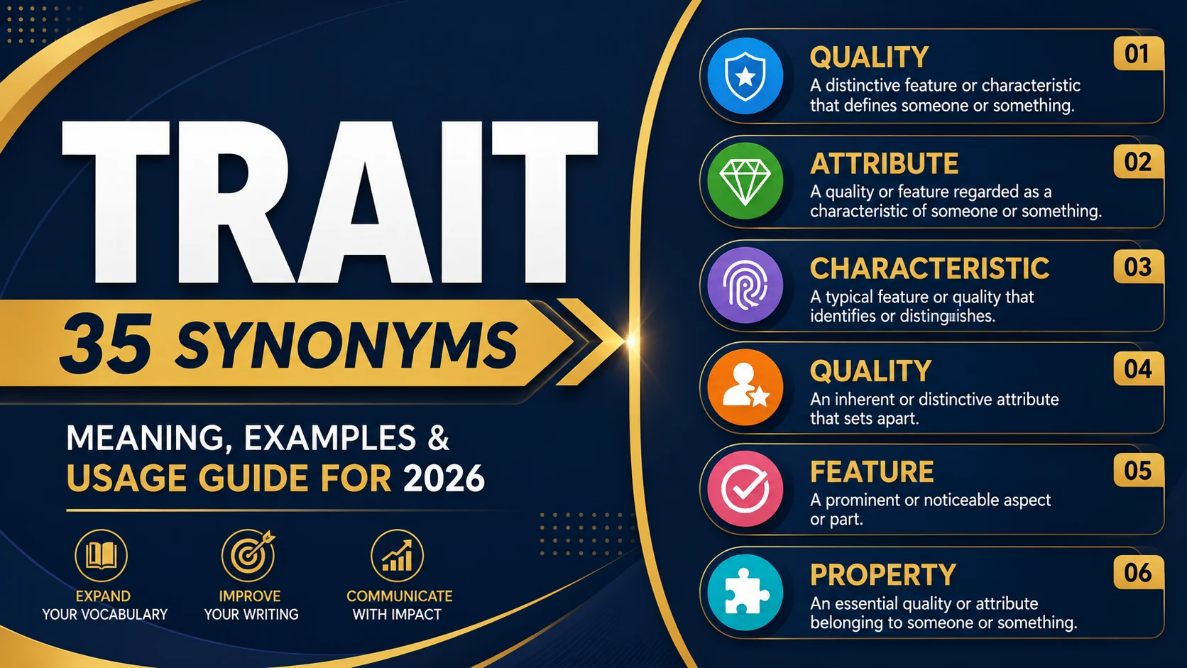 synonym of trait