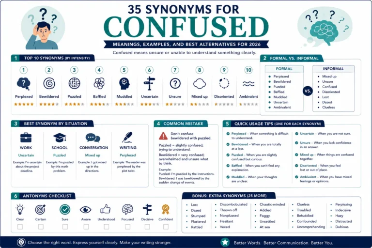 synonym of confused
