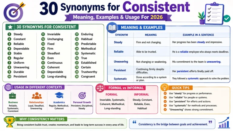 synonym of consistent