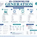 synonym of generation