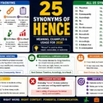 synonym of hence