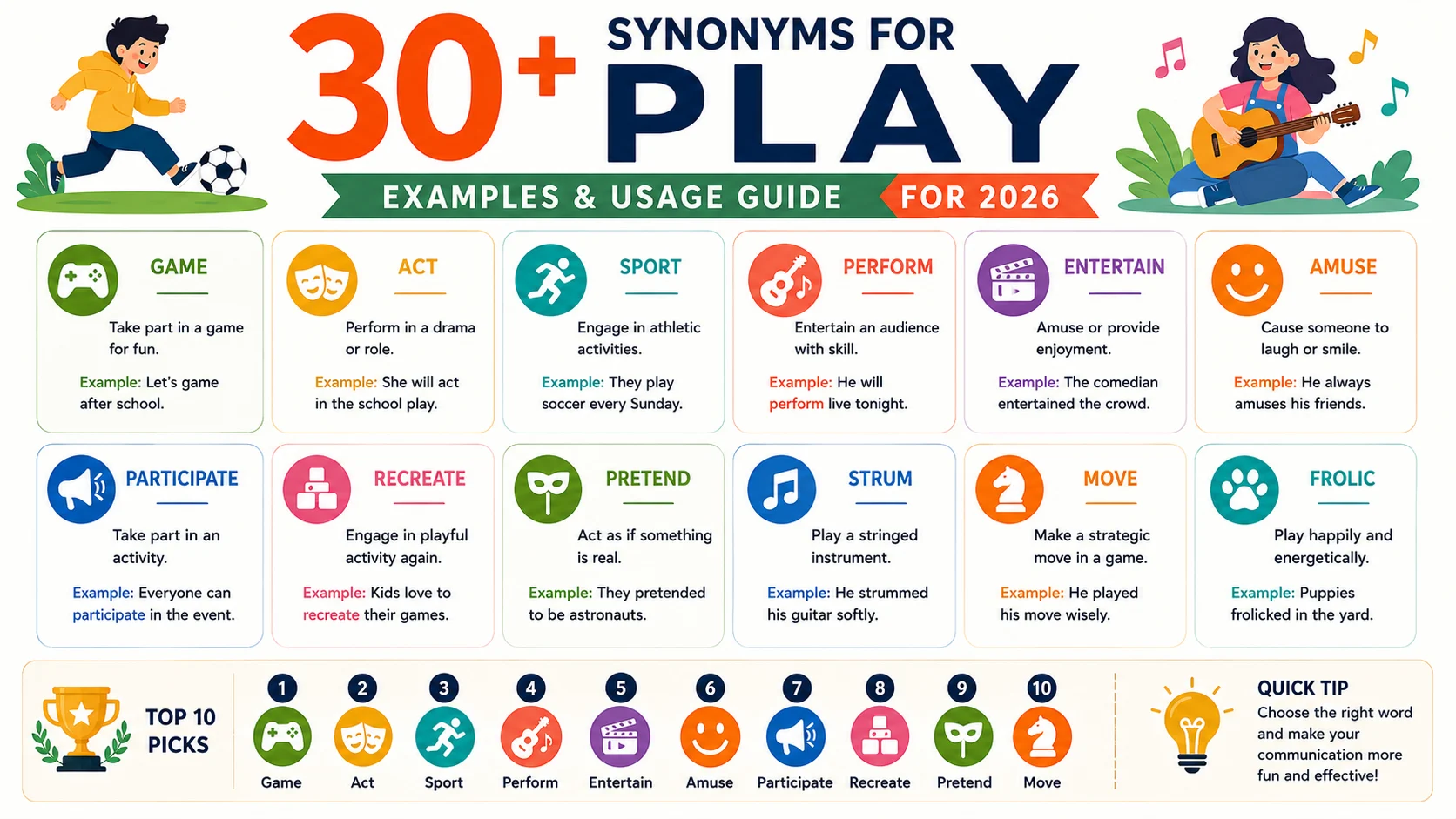 synonym of play