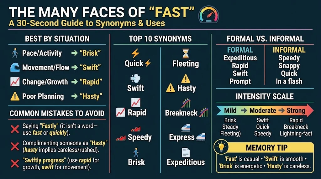 synonym of rapid