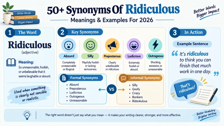synonym of ridiculous
