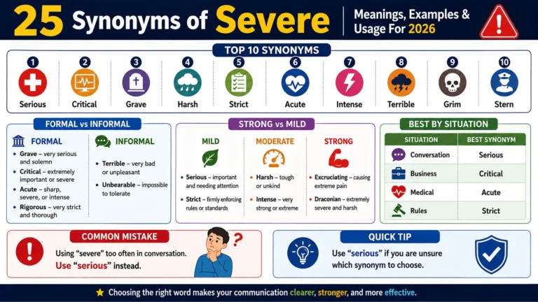 synonym of severe