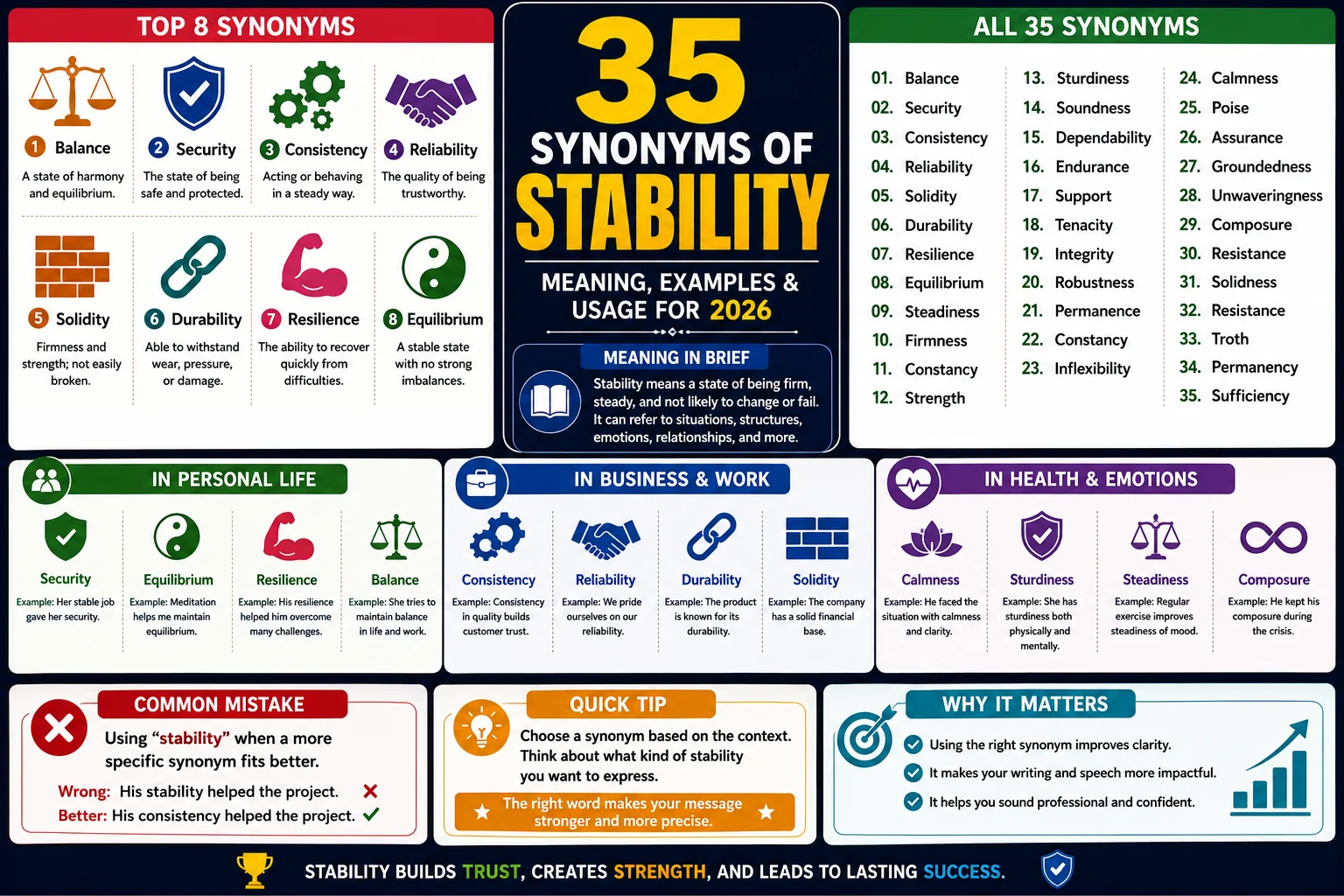 synonym of stability