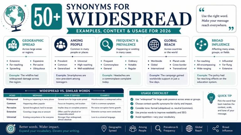 synonym of widespread