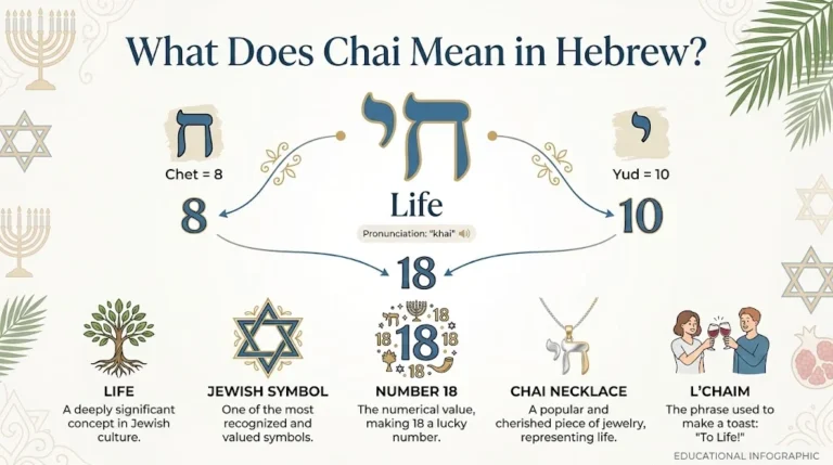 what does chai mean in hebrew