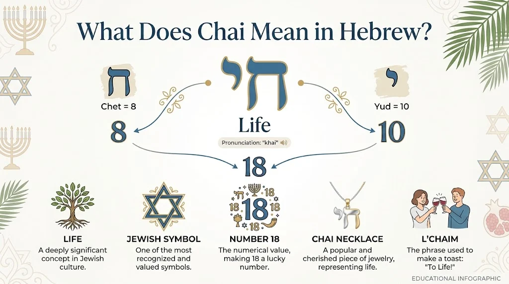what does chai mean in hebrew