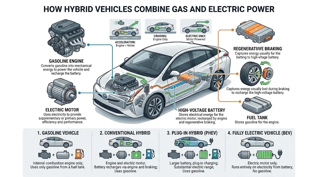 what does hybrid mean in a vehicle