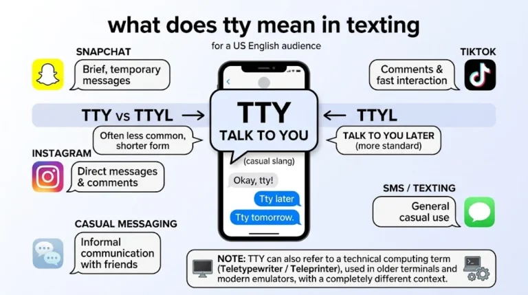 what does tty mean in texting