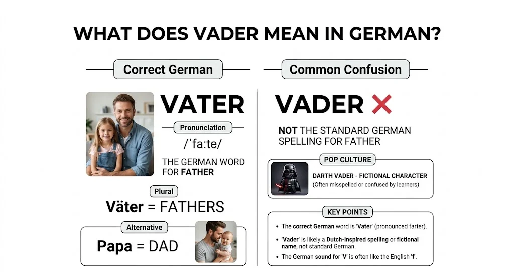 what does vader mean in german