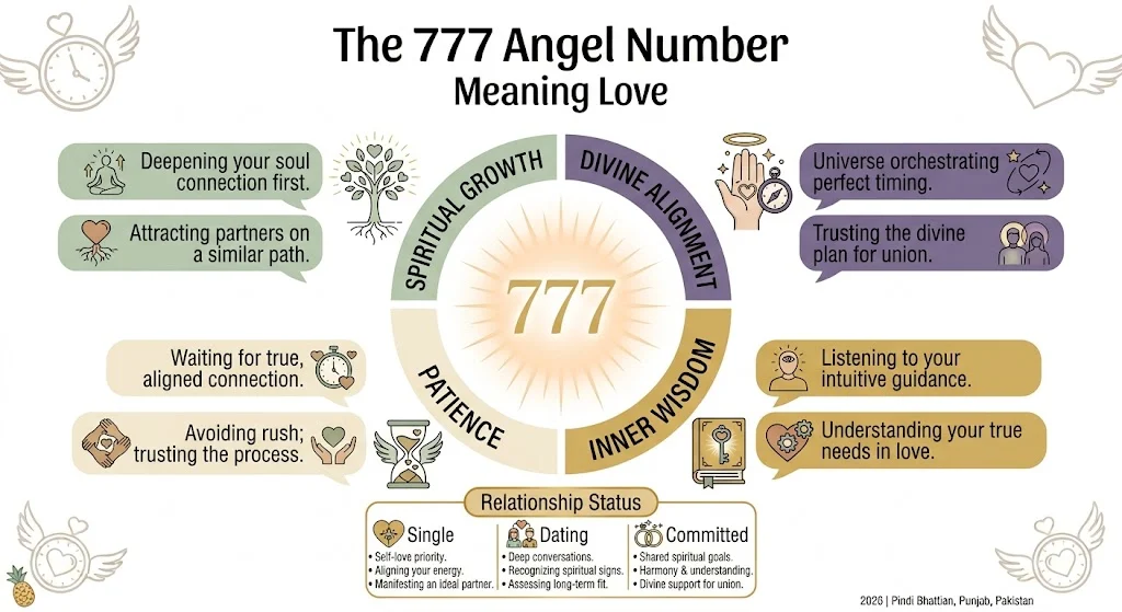 777 angel number meaning love