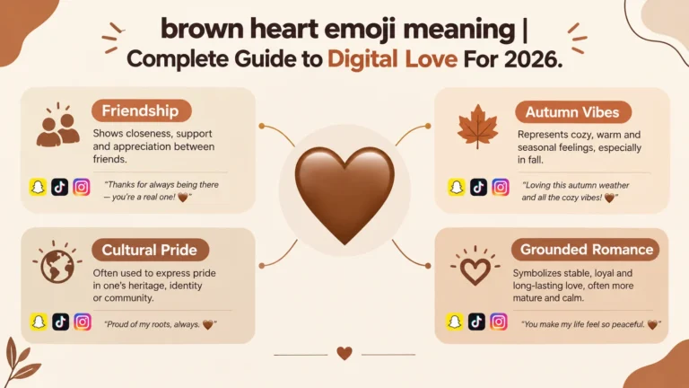 brown heart emoji meaning