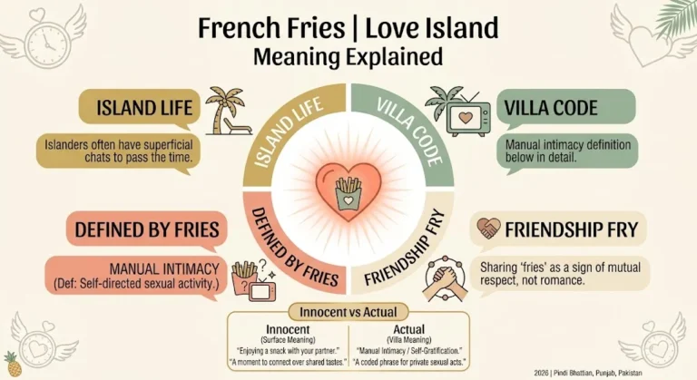 french fries love island meaning