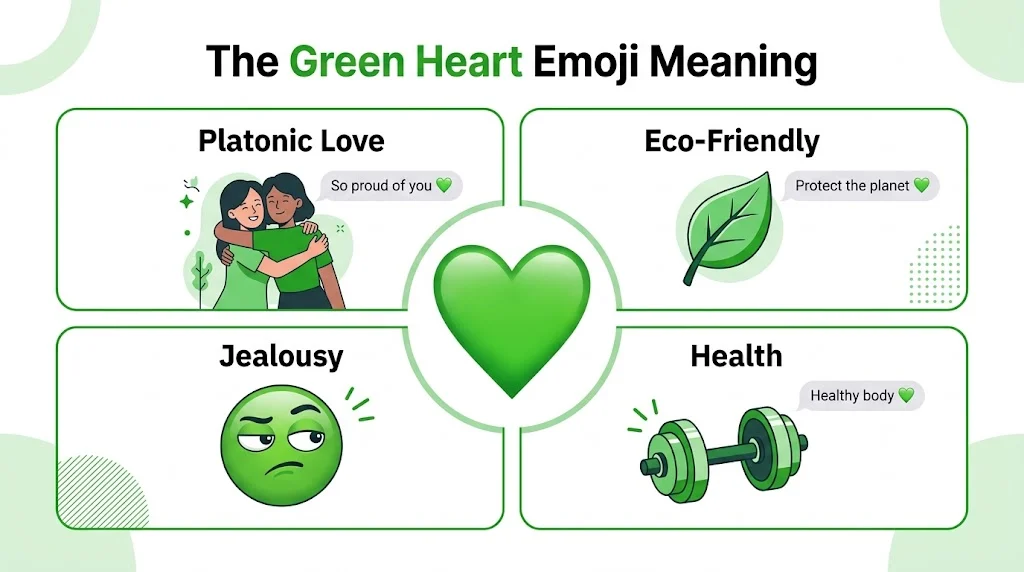 green heart emoji meaning
