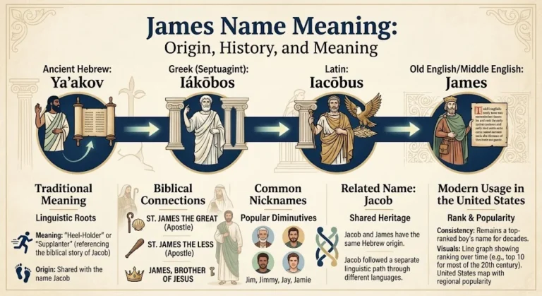 james name meaning