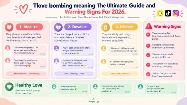 love bombing meaning