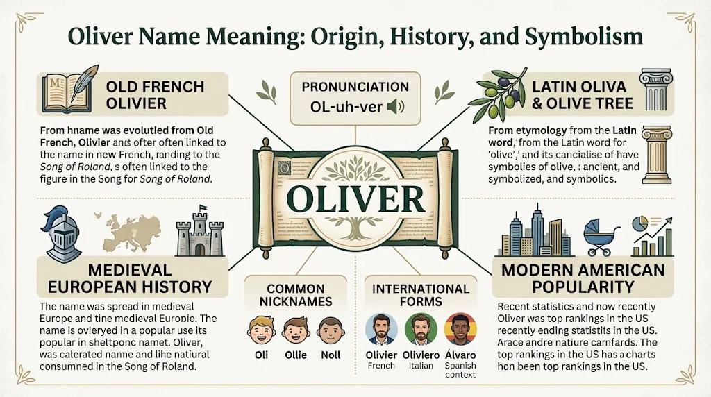 oliver name meaning