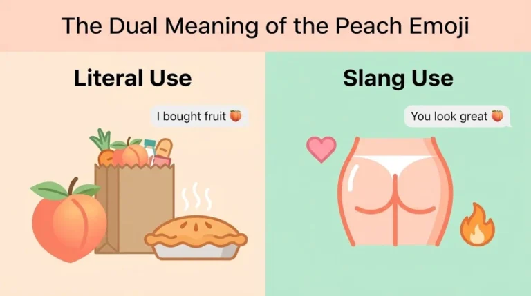 peach emoji meaning