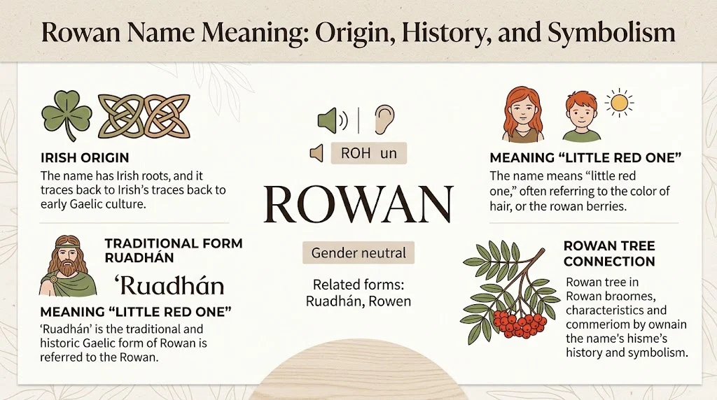 rowan name meaning