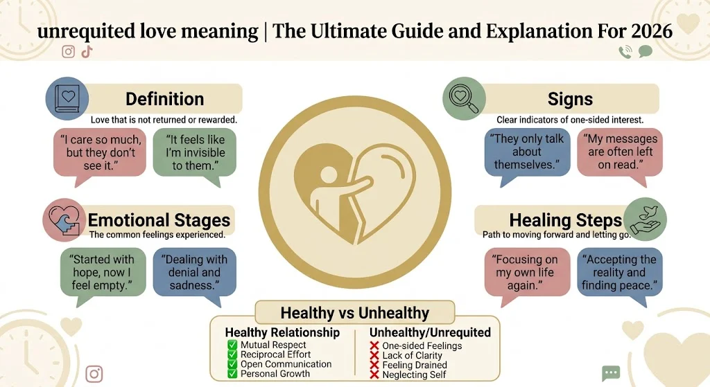 unrequited love meaning